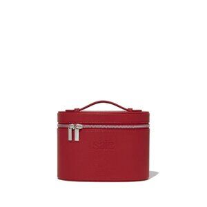 Saie The Mini Vanity Case in Red